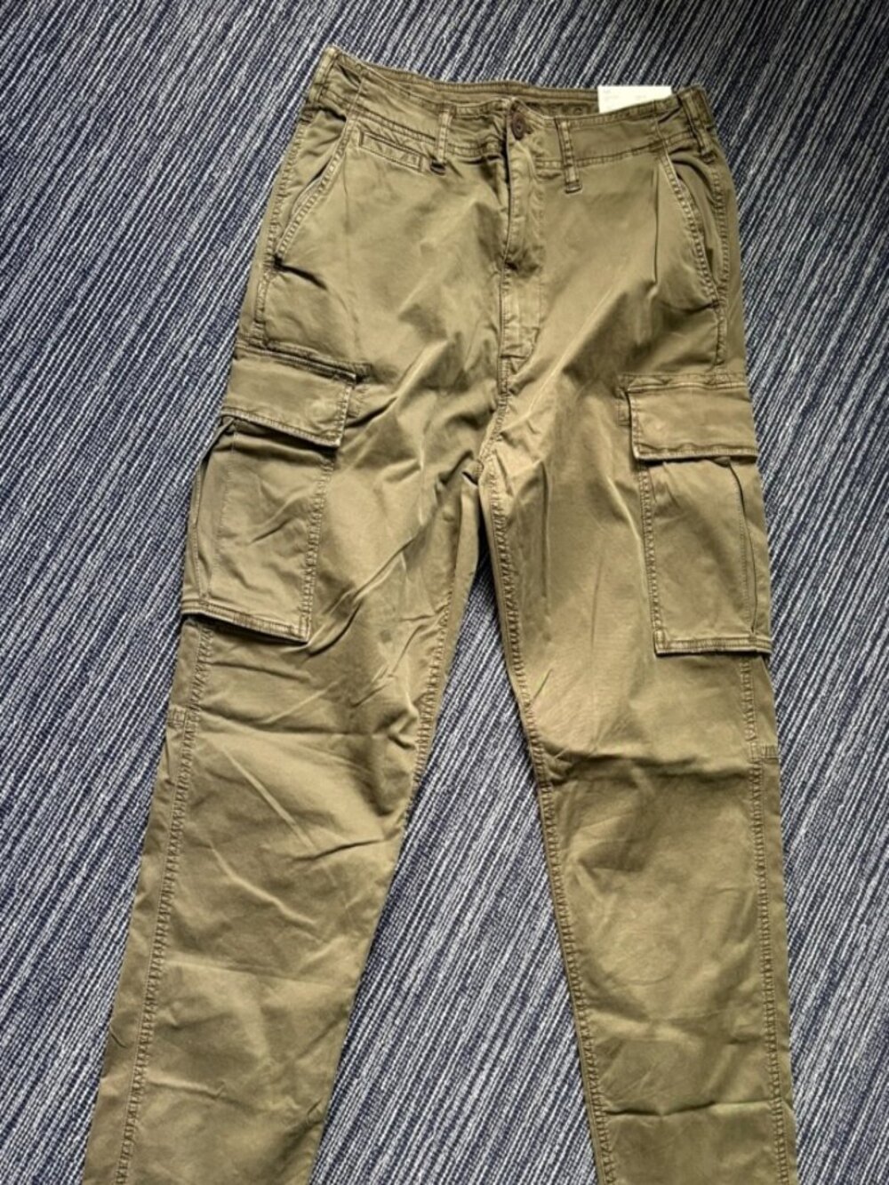 NWT American Eagle Flex Lived-In Cargo Pants Olive 30x32